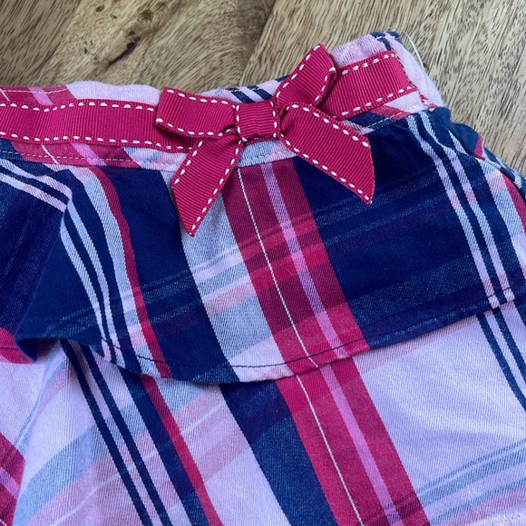 Girls Plaid Tiered Skort - Preppy Puppy , NWT, size 12/18 - Picture 5 of 6